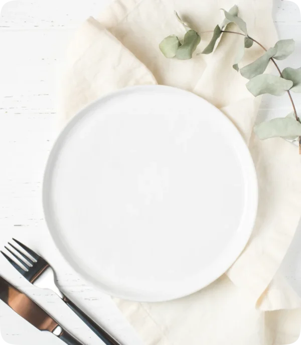 White Dishware