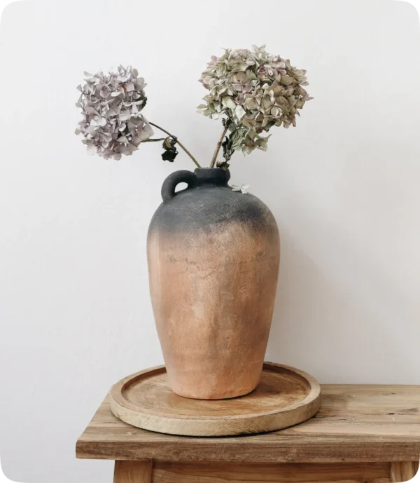 Ombre Textured Vase